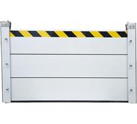 LIANGERMAO Barrera anti inundaciones, Aleación de aluminio, Barrera, 130 * 60cm