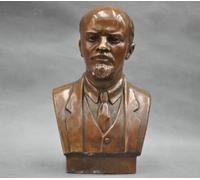 Liangliang988 Líder soviético Vladimir Ilyich Ulyanov Lenin Busto Estatua de bronce