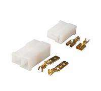 LIANGMEI 1-50 Juegos De Conector De Clavija De Arnés De Automóvil Macho Hembra De 2 Pines Con Terminales Fit Compatible Coche 161971989 161971988(Male Female set,5Sets)