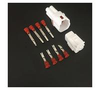 LIANGMEI Qingqing Store 5 Sets sumitomo 4 Pin MT090 Conector de Motocicleta Sellado Hembra Hombre Hombre Conector de Alambre Automotriz 6180-4771 6188-0004