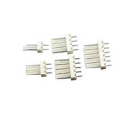 LIANGMEI Qingqing Store 50-200 piezas 2510 KF2510 Conector macho de oblea de 2 a 10 pines 2,54 mm de paso recto conector de ángulo recto para ventilador de computadora compatible (color: 200 juegos