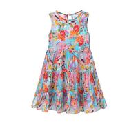 liangp Vestido de verano para niños de viscosa seda niña vestido de pastel grande vestido de niños Boho playa 3 16 E Girl joyería Adviento 10, rojo, 3-4 Años