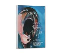 LIANGSHUANG Pink Floyd - Póster de pared de películas de drama psicológico de los años 80, póster de pared en lienzo, póster de pintura fotográfica, pósteres para decoración de habitación, 20 x 30 cm