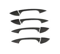 LIANGYIMEI Embellecedor Cubierta Carbono Para Mercedes Para Benz C E GLK ML CLA Clase W166 W117 X204 W204 W212 W246 2008-2015 Tazón Manija Puerta Exterior Coche(Door handle trim)