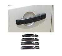 LIANGYIMEI Para Land Rover LR4 Para Range Rover Sport Para Discovery 4 Para Freelander 2 2007-2016 ABS Cubierta Manija Puerta Embellecedora 8 Piezas(Without logo-Matt)