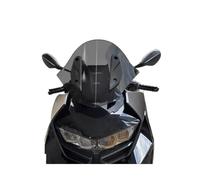 LIANGYIMEI Parabrisas De Motocicleta Deflectores De Viento Visera Visera Accesorios para B&MW C 400GT C 400 GT C400GT(Gray)