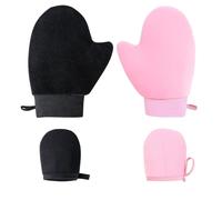 LIANRISES 4 Piezas Guantes para Aplicar Autobronceador, Guante Aplicador Crema Espalda, Lavable, Efecto Suave Y Uniforme para Protectores Solares, Lociones, Cremas