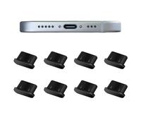 LIANRISES 8 Piezas Tapon USB Tipo C Tapon USB C Tapones Antipolvo USB-C para iPhone 15/16 para Samsung Huawei Xiaomi OPPO Teléfonos Inteligentes y Tabletas