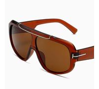 LIANTIAN Gafas de Sol Grandes para protección Solar, Gafas de Sol de Aviador con bisagra de Metal Suave, Gafas de Sol de piloto para Conducir y Viajar(Style D,15 * 13 * 5 cm)