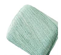 LIANTIAN Hilo de Papel Fino, Hilo de Tejer Natural, Ofrece una expresión de Color Vibrante y Excelentes Efectos de Modelado, Ideal para Uso doméstico.(Green,8 * 8 * 8 cm)