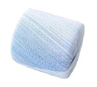 LIANTIAN Hilo de Papel Fino, Hilo de Tejer Natural, Ofrece una expresión de Color Vibrante y Excelentes Efectos de Modelado, Ideal para Uso doméstico.(Blue,8 * 8 * 8 cm)