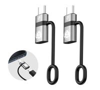 Liaoan Adaptador Li-ght-ing a USB C, PD60W Carga rápida y Datos USB C Macho a i-OS Hembra Adaptador Compatible con Phone 16/15 Plus/15 Pro MAX, no admite Funciones de Auriculares y OTG, Gris