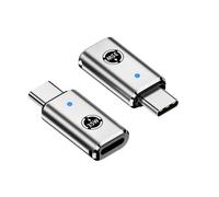 Liaoan USB C Lig-HT-ing admite 35W PD, 2 Lig-HT-ing a USB - c, Compatible con la Serie Phone 15 / S-amsung y Otros Dispositivos c, para Carga rápida/transmisión de Datos, Plata