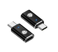 Liaoan USB C Lig-HT-ing admite 35W PD, 2 Lig-HT-ing a USB - c, Compatible con la Serie Phone 15 / S-amsung y Otros Dispositivos c, para Carga rápida/transmisión de Datos, Negro