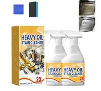 Liapu - Limpiador de aceite pesado de cocina, desengrasante de cocina Liapu, potente limpiador de aceite de cocina, limpiador de espuma multiusos para cocina, limpiador de manchas difíciles, spray