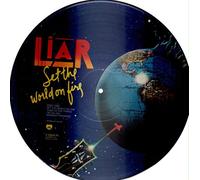 Liar (70's Rock/progressive Group) - Set The World On Fire LP (Vinyl Album) UK Bearsville 1978