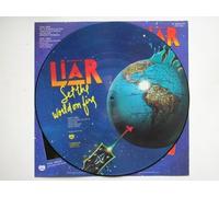 Liar Set The World On Fire LP Bearsville K55524P EX/EX 1978 12" LP picture disc in pvc sleeve with insert