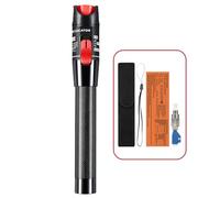 LIAYTRSS Localizador de falla visual FTTH 50mW, Detector de cable de fibra óptica 50KM, Pluma de Fibra óptica con Conector FC - LC para Ingeniería de fibra óptica
