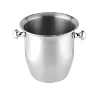 LIBANGRONG-888 Cubeta de Hielo Stainless Steel Horn-Shaped Ice Bucket For Home Use Suitable For Beer Wine, and Champagne Cubo de Hielo Aislado(Grande)
