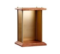 LIBANGRONG-888 Gabinete de Altar Expositor de ofrendas Riqueza Madera Escritorio, Pedestal for Santuario Buda Interior Nicho de Buda