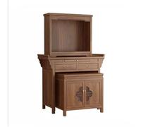 LIBANGRONG-888 Gabinete de Altar Mueble de Buda for Interior, Estilo Chino, Nogal Negro, for Incienso Zen Nicho de Buda
