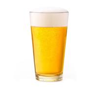 Libbey 1639HT Restaurant Basics DuraTuff - Juego de 12 vasos de pinta multiusos resistentes, vasos de vidrio para cerveza, agua, refrescos y más