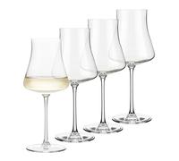 Libbey Signature Stratford - Juego de 4 copas de vino multiusos de 16 onzas, juego único de copas de vino blanco grandes