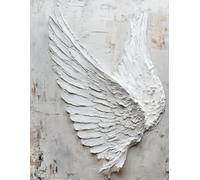 Libby Line by Design (Plaster Wings) - Composition Notebook Journal, 120 Pages, Wide-Ruled Lined Paper, Size (8.5 in x 11 in) - For Office, Home or School Supplies