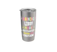 LIBBY Personalized Women's Gift Custom LIBBY Vaso térmico de acero inoxidable de doble pared