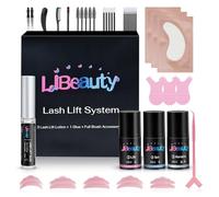Libeauty Kit Lifting de Pestañas, Laminado de Cejas, 10ml, Gran Capacidad, para Pestañas en Casa y en Salón