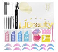 Libeauty Kit Lifting de Pestañas, Lash Lift Kit, Kit Laminado Cejas con Bálsamo para Lifting Pestañas y Moldes Mejorados para Casa y Salón