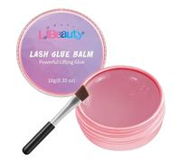 Libeauty Pegamento Lifting Pestañas, Pegamento para Cejas, Pegamento para Levantar Pestañas, Sabor a Rosa, Adhesivo Fuerte, Secado Rápido, Adecuado Para Uso en Salones de Belleza