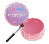 Libeauty Pegamento Lifting Pestañas, Pegamento para Cejas, Sabor a Melocotón, Adhesivo Fuerte, Secado Rápido, Adecuado Para Uso en Salones de Belleza