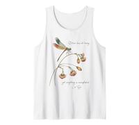 Libélula con Cita Famosa Antigua Leyenda China Lao Tzu Camiseta sin Mangas