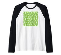 Libélula de la Naturaleza Camiseta Manga Raglan