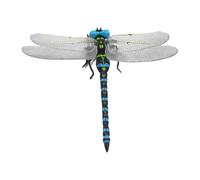 Libélula falsa - Señuelo realista de libélula de 12 cm, adorno de simulación | Repelente decorativo de moscas de jardín para patio, césped, cochecito, aula, patio, enseñanza al aire libre