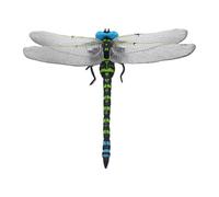 Libélula falsa - Señuelo realista de libélula de 12 cm, adorno de simulación | Repelente decorativo de moscas de jardín para patio, césped, cochecito, aula, patio, enseñanza al aire libre
