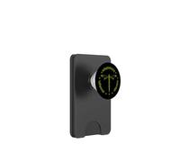 Libélula Tribal atributos Tótem zurcido Verde PopSockets PopWallet para MagSafe