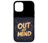 Libera tus pensamientos con este emblema fuera de la mente Carcasa para iPhone 12/12 Pro