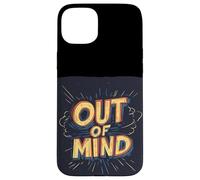 Libera tus pensamientos con este emblema fuera de la mente Carcasa para iPhone 15 Plus