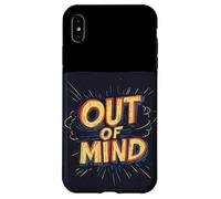 Libera tus pensamientos con este emblema fuera de la mente Carcasa para iPhone XS Max