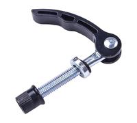 Liberación rápida del Asiento de Bicicleta, Abrazadera de Poste de Tornillo de liberación de aleación de Aluminio Multicolor M6 M8 45-65 mm(Black,M8x65mm)