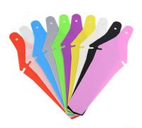 Liberación rápida para mini guardabarros para bicicletas de carretera, ultraligero con durabilidad mejorada, diseño grueso que evita el desgaste prematuro o desgarro (morado)