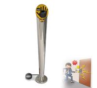 Liberador de eliminación estática, eliminador electrónico de estática del cuerpo humano con alarma de sonido y luz, eliminación rápida de electricidad estática para estaciones industriales y de