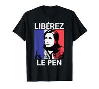 Liberez Le Pen - Marine Le Pen French Patriot Camiseta