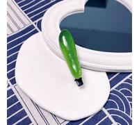 LIBERGA 10 Piezas Pinzas Para Cabello De Comida Simulada, Pasadores Para Cabello De Pepino Verde Y Verduras Divertidas, Horquillas Para Cabello Decorativas Para Fiestas Para Mujer