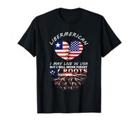 Liberia USA Orgulloso de Ambos países Libermerican Camiseta