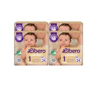 Libero Comfort 1 24 pañales Pack 4 unidades