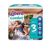Libero Confort 3 Pañal 5-9kg Pack 6x30