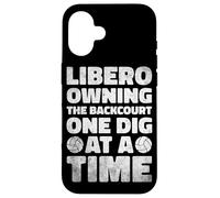 Libero es dueño de la Pista Trasera una excavación a la Vez Libero Carcasa para iPhone 16